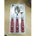 Coca Cola Cutlery Set: Knife Spoon Fork 