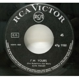 Elvis Presley - I'm Yours / (It's A) Long Lonely Highway (EP)