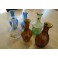 A Collection of 6 Daphni Wine Festival Retro Bottles 