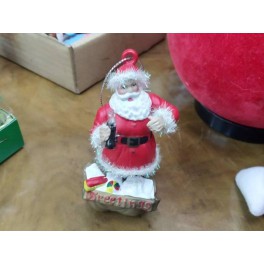 Greetings Santa with Coca Cola, Christmas Tree Decoration