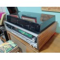 Sanyo Stereo Music System - Vintage Radio & Cassette Player, Turntable & 8-Track System Plus 2 Speakers 