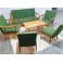 Danish Style Sixties 5 Piece Suite ( Sofa, 2 Armchairs & 2 Chairs))