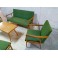 Danish Style Sixties 5 Piece Suite ( Sofa, 2 Armchairs & 2 Chairs))