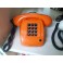 Seventies Pop PTT type T65- TDK de luxe Telephone (Orange)