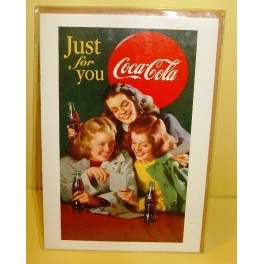 Coca-Cola Just for You Greeting Card