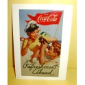 Coca-Cola Refreshment Ahead Postcard