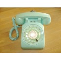 Vintage Rotary Dialing Telephone ( Bright Green)