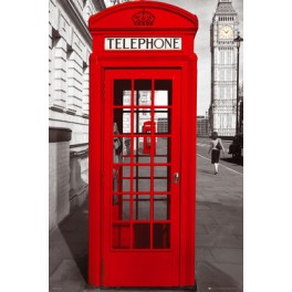 London - Red Telephone Booth 