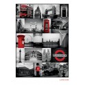 London Red Collage